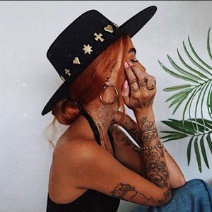 Lack of Color Celestial Boater Hat - Size Small